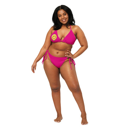 IT LOOK GOOD SMILEY BIKINI (PINK)