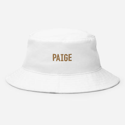 PAIGE BUCKET HAT (GOLD)